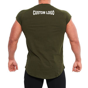 Personnalisé unisexe 100% coton poids lourd surdimensionné cou à manches courtes t-shirts 3D lettre en relief marque privée t-shirt pour hommes - Product Image 4
