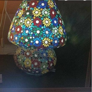 ชามแก้วโมเสคทำมือสั่งทำเป็นมิตรกับสิ่งแวดล้อมทนความร้อนแสงสว่างสำหรับตกแต่งบ้านคริสต์มาสอีสเตอร์ - Product Image 1