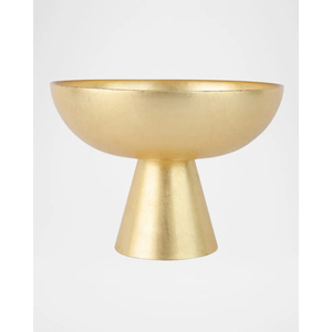 Cuenco Decorativo de Aluminio Dorado con Pedestal para Frutas y Aperitivos, Centro de Mesa Decorativo para Bodas y Fiestas, Decoración de Lujo, Regalo Hecho a Mano - Product Image 4