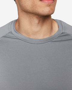 Camisetas informales de manga larga de alta calidad para hombre, ropa de calle, top de cuello plano de alta calidad sin cuello de punto bordado sublimado - Product Image 4