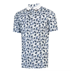 Polos de golf de gama alta para hombre más vendidos, transpirables, suaves, de secado rápido, con logotipo personalizado, patrón de impresión por sublimación Premium - Product Image 1