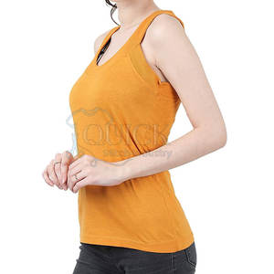 Débardeur décontracté pour femme, vêtements d'été, écologique, séchage rapide, respirant, polyester/coton, personnalisable, utilisation en plein air, salle de sport, haute qualité - Product Image 3