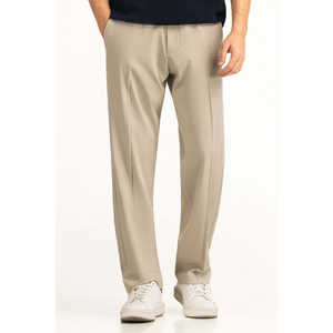 กางเกงลำลองทรงหลวมผ้าคอร์ดูรอย รุ่น Relax Fit MN-TRC-SS26-001 B ปรับแต่งได้ ผ้าฝ้าย 100% ซิป จีบระบาย ไซส์ XL ถึง 6XL กางเกงสีสันสดใสทรง Baggy - Product Image 1