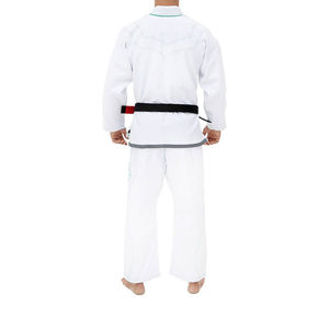 Uniformes de Jiu Jitsu ligeros personalizados de fábrica para hombres y mujeres Precio de logotipo bordado para adultos Ropa de artes marciales - Product Image 5