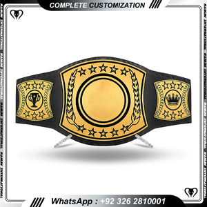 Ceinture authentique de lutte poids lourd mondiale personnalisée boîte de ceintures de combat de lutte de meilleure qualité - Product Image 2