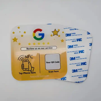 Panneau NFC adhésif en acrylique personnalisé imprimé pour surfaces lisses de comptoirs et de bureaux