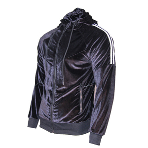 Survêtement unisexe en velours personnalisé, jogging pour homme, designer de luxe, respirant, léger, grande taille, hiver, 2 pièces, ensembles de survêtement en velours - Product Image 3