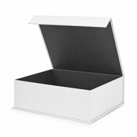 Caja de Cartón Corrugado con Logotipo Personalizado, Laminación Mate, Grabado en Relieve con Lámina Dorada, para Calcetines, Ropa, Zapatos, Caja Plegable de Fábrica