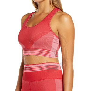 Conjunto Deportivo de Yoga para Mujer, 2 Piezas, 100% Algodón, Transpirable, de Alta Sujeción, Leggings de Cintura Alta y Sujetador Deportivo, Novedad 2024 - Product Image 4