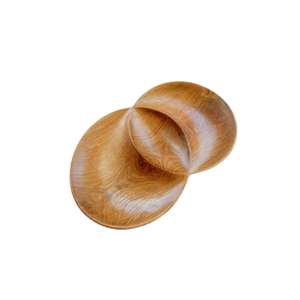 Bandeja de madera con diseño de hojas para servir nueces y dulces, de calidad premium, con forma y tamaño personalizados, ideal para los productos más vendidos. - Product Image 6