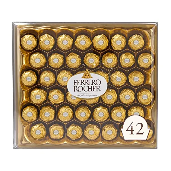 Koleksi Ferrero Rocher cokelat susu Hazelnut halus harga grosir