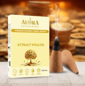 Prix d'usine Cônes d'encens naturels Cônes Dhoop de qualité supérieure Longue durée 100 + Parfums indiens Forme de taille personnalisée avec marque privée - Product Image 5