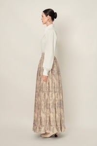 Best Quality Juliet Floral <b>Skirt</b> Ladies Women's Clothing Elegant Style High Quality Fabrics ODM Services Made In VietNam - Product Image 3