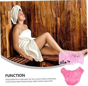 50pcs Disposable Panties Ladies Cotton Sterile Travel Business Trip Shorts Portable Pregnant <b>Women</b> Postpartum Spa Stretch Briefs - Product Image 2