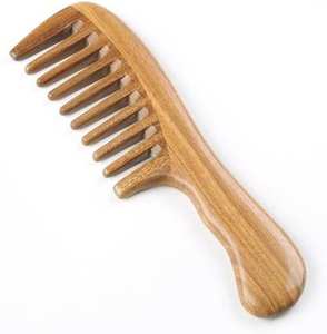 Peine de Madera de Neem SMARK EXPORTS, Peine Natural para el Cuidado del Cuero Cabelludo Ayurvédico y Peinado Suave - Product Image 2