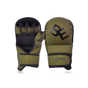 Gants de MMA en cuir légers de 16 oz pour adultes, personnalisés pour le Sanda, la lutte et l'entraînement pratique au Muay Thai - Product Image 6