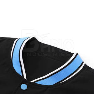 Chaqueta Universitaria para Hombre de Primera Calidad a Precio de Mayoreo, Frente de Lona, Transpirable, de Secado Rápido, 100% Algodón para Invierno - Product Image 2