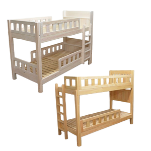 Litera de madera maciza para niños de diseño moderno Simple de alta calidad, cama de madera para niños, muebles para niños, fábrica directa - Product Image 3