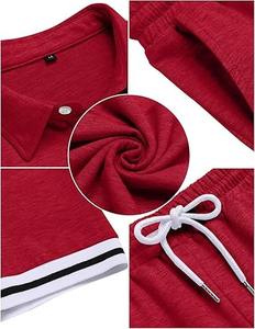 Conjunto de 2 piezas de pantalones cortos de verano con logotipo personalizado al por mayor, conjunto de pantalones cortos para hombre, ropa transpirable, conjunto de pantalones cortos y Camisa estampada - Product Image 5