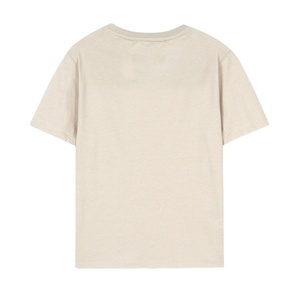 Camiseta Personalizada de Cuello Redondo para Hombre, 100% Algodón, Color Sólido, Estilo Casual, Verano, Manga Corta, OEM, ODM - Product Image 5