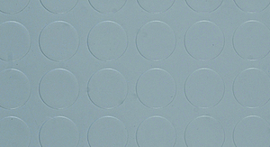 Copripavimento in PVC Bollato Grigio Rt. Mtl 25x Mt.1 H Spess. Mm.1 Mq 25 - Product Image 1