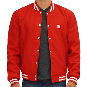 Veste universitaire sur mesure pour homme, service OEM, 100 % coton, respirante, légère, durable, confortable pour l'hiver, séchage rapide, col montant - Product Image 1