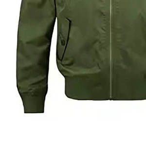 Blouson Bomber en Toile Premium pour Homme – Léger, Imperméable, Coupe-Vent, avec Col Montant, Patchwork et Fermeture Éclair, Manches Côtelées - Product Image 4