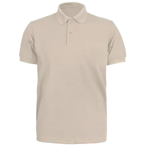 Camisetas Personalizadas de Algodón Grueso 2026 para Polo, Cuello Alto, Corte Grande y Alto, Color Sólido, Entrega Rápida - Product Image 1