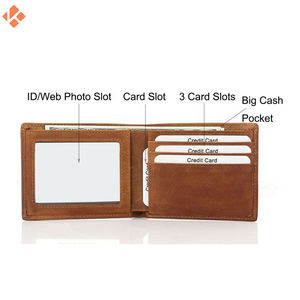 Men's Casual Short PU Leather <b>Wallet</b> Open Closure Striped Simple Travel <b>Wallet</b> Featuring Polyester Lining Popular for Its - Product Image 3