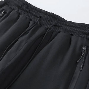 Ensemble de survêtement de jogging pour homme, streetwear d'hiver, à capuche, respirant, séchage rapide, poids moyen, pour entraînement physique, 100% coton - Product Image 4