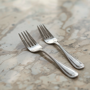 Juego de Tenedores Modernos Multifuncionales de Acero Inoxidable de Alta Calidad, Resistentes y Sostenibles, con Acabado Espejo, Aptos para Alimentos, para Pastel - Product Image 4