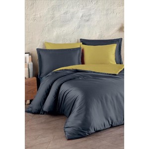 Varol Solid Pattern Cotton Satin Single Duvet Cover <b>Set</b> for Home Use - Product Image 5