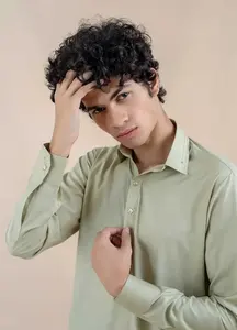 Precio al por mayor más vendidos hombres Shalwar Kameez nuevo diseño de alta calidad de moda hombres Shalwar Kameez personalizado OEM - Product Image 6