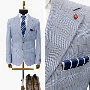 Traje de Hombre Elegante para Boda, Estilo Formal, Clásico, Corte Entallado, Tres Piezas, Chaqueta, Blazer, Chaleco y Pantalones de Algodón y Elastano Negro - Product Image 6