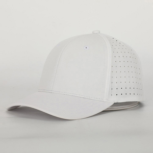 Custom Men's Laser Cut Quick Dry Trucker <b>Hat</b> <b>Waterproof</b> Breathable Sports <b>Golf</b> Baseball Cap Common Plaid Pattern Pearl - Product Image 2