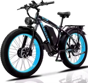 BEST SELLING 2x1000W Ebike 2000W Dual Motor Electric Bike 26"x4 Fat Tire E-Bike Mtb Beach Fatbike Bici Elettrica Bicycle - Product Image 1