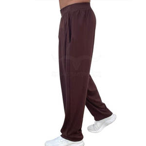 Pantalones Casuales de Talle Grande para Hombre, de Cintura Alta, Rectos, de Algodón, Holgados, con Cintura Elástica para Uso en Exteriores, Servicio OEM - Product Image 3