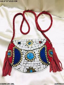 Craftstages International - Bolso de Mano para Mujer, Otros Materiales, 17.5x3.5x13.5 CM - Product Image 2