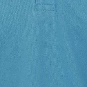 Nouveau couleur unie à manches courtes été haute rue hommes vêtements Polo Top qualité coton respirant sport hommes polos - Product Image 3