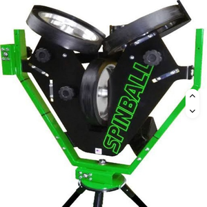 1000% % 3-Wheel XL Spinball Baseball Pitching Machine - Product Image 1