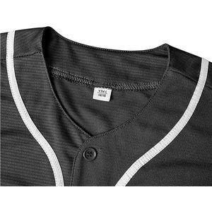 Maillot de baseball avec broderie personnalisée tricoté en double maille pour jeunes Gants vierges de softball Technologie de sublimation pour vêtements de ville - Product Image 4