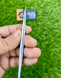 Pinzas para pestañas con logotipo personalizado con empuñaduras de diamante, Etiqueta Privada, volumen recto, punta de fibra, Material de acero inoxidable - Product Image 3