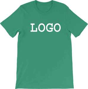 Camisetas de lana de algodón 100% de gran tamaño Casual Elegance Everyday Wear Tallas grandes Diseño corto en blanco Logotipo liso de alta calidad - Product Image 1