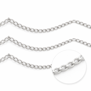 925 Sterling Silver <b>Cable</b> Chain 1.8mm Beads 14k Gold Filled 18k Gold Plated Jewellery-Sold Per Inch - Product Image 1