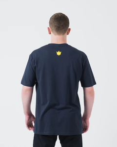 230g coton lavé T-Shirt pour hommes Base ample col rond en gros col rond impression de T-Shirt personnalisée - Product Image 3