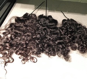 Indian Temple Cutícula Remy Extensiones de cabello virgen suave Cabello humano de alta calidad - Product Image 1