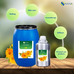 Huile de Calendula 100% Pure et Naturelle en Gros – Biologique, issue de graines et de fleurs, pour Soins de la Peau et Santé, Bouteille OEM, Emballage Personnalisé - Product Image 3