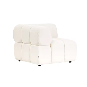 Ensemble de salon confortable <span class=keywords><strong>blanc</strong></span> sectionnel canapé modulaire décontracté loisirs canapé maison salon français Wohnzimmer canapé - Product Image 1