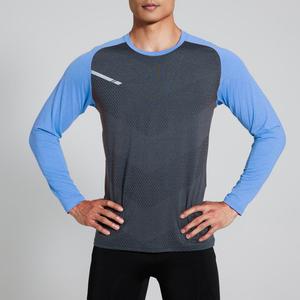 เสื้อกีฬาแขนยาวสำหรับผู้ชาย, เสื้อกีฬาแขนยาวเสื้อยืดออกกำลังกายวิ่งออกกำลังกายระบายอากาศสำหรับผู้ชาย - Product Image 5