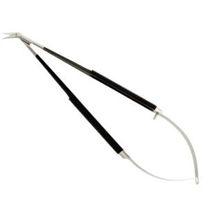 Nouveau lot de 5 ciseaux de micro-chirurgie en acier inoxydable allemand porte-aiguille droit et incurvé plus pince à suture - Product Image 6